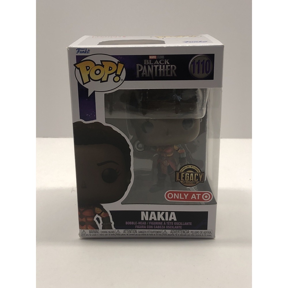 Funko POP!‎ Marvel Studios Black Panther Nakia #1110 Target Exclusive Legacy
